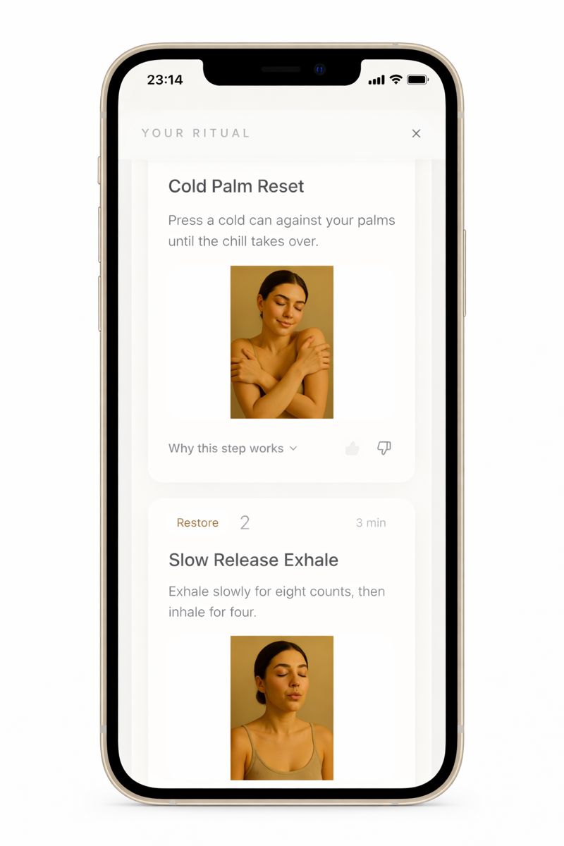 Pause Ritual Pause. — Resets for modern nervous systems.